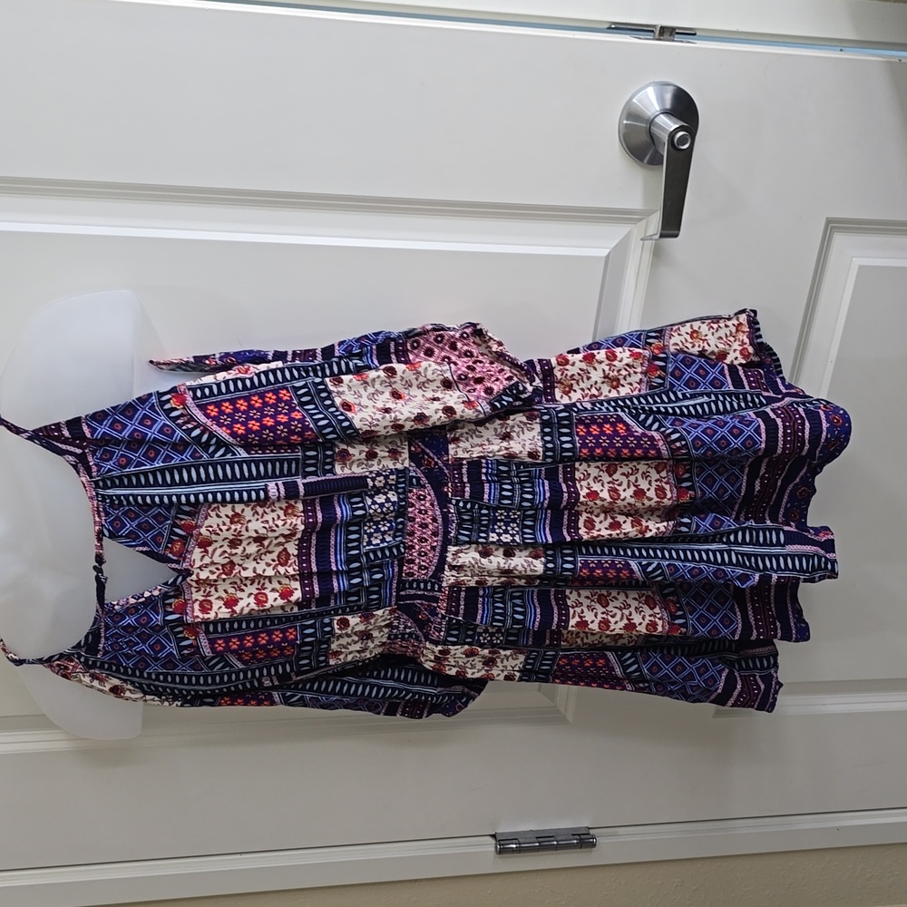 American Eagle Outfitters Patchwork Pattern Dress… - image 4